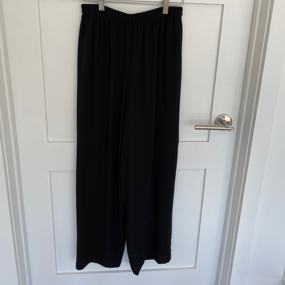 Eileen Fisher, black pants Petite